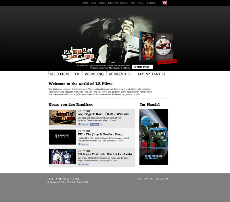 LB-Films mit neuer Website